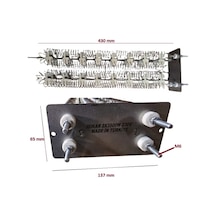 Kurutma Makinesi Kaset Tipi Rezistans 2x3500w 220v