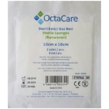 Octacare Steril Emici Spanç 2li 10 10 25 Adet