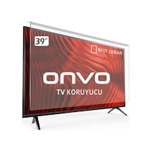 Bestekran Onvo Uyumlu 39" Inç 99 Ekran Tv Ekran Koruyucu