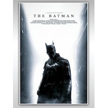 Batman Poster 40x60cm The Batman Afiş - Kalın Poster Kağıdı Dijital Baskı