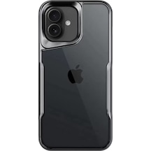 Newface Apple İphone 16 Kılıf Boyi Silikon Kapak - Titan Gri
