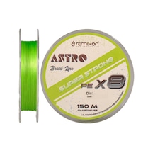 Remixon Astro 8x 150m Chartreuse İp Misina 0.22 Mm / 27lb-12.3 Kg 0.22 Mm / 27lb-12.3 Kg