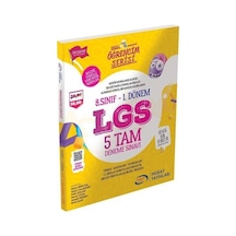 8. Sınıf LGS 1.Dönem TAM 5 Deneme Sınavı - Murat Yayınları