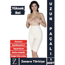 İz İç Göstermez Kaymaz Vücut Şekillendiren Sıkılaştıran Toparlayan Yüksek Bel Uzun Paçalı Korse Ten İz İç Göstermez Kaymaz Vücut Şekillendiren Sıkılaştıran Toparlayan Yüksek Bel Uzun Paçalı Korse Ten