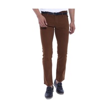 Gabardin Kahverengi Erkek Pantolon - Wessi Siyah