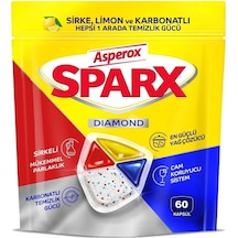 Asperox Sparx Diamond Bulaşık Makinesi Kapsülü 60'lı