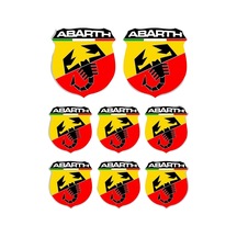 Abarth Logo A4 Sticker - Etiket
