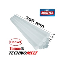 Henkel (Alman Markası) Technomelt Sıcak Silikon Kalın Şeffaf Mum (432318073)