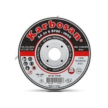 Karbosan İnox Metal Kesici İnce Taş 115 Mm Kesici 10 Adet N11.401