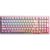 Aula F99 Mekanik Rgb Dream Sakura Switch 3 Modlu Kablosuz Makrolu Hot Swap Klavye Gradyan Pembe Aula F99 Mekanik Rgb Dream Sakura Switch 3 Modlu Kablosuz Makrolu Hot Swap Klavye Gradyan Pembe