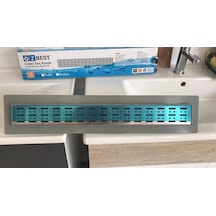 Özbest 50 Cm Duş Kanalı Yer Sifonupaslanmaz Çelik Izgara