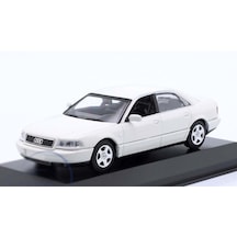 1:43 Ölçek Maxichamps 1999 Audi A8 Diecast Metal Minyatür Model Araba 10cm