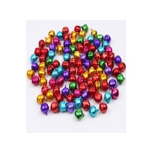 12 Mm Karışık Renk Kulplu Zil,çan,çıngırak,metal Amigurumi Zili,takı Aksesuar Yapımı 100