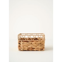 Bella Maison Vesna Dekoratif Sepet Naturel 25x18x14 Cm Ekru