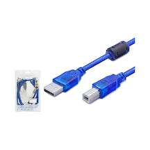 HDX7544 KABLO PRINTER TO USB 5MT USB 2.0 TRANSPARENT