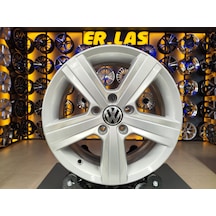 4 Adet Volkswagen  6.5 16 5 112 Et46 57.1 Sılver Jant Revize Edilmiş Takım