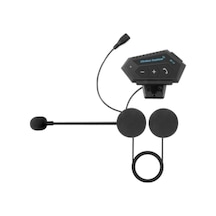 Motosiklet Bluetooth Kask Kulaklık Dinleme Ve Konuşma Özellikli Su Geçirmez