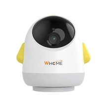 Whome Yapay Zeka Destekli 360 Gece Görüşlü Sarı Wifi Bebek Güvenlik Kamerası