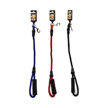 Doglife Soft Tutmalı Köpek Fitil Gezdirme Tasması 60 Cm X 14 Mm Çok Renkli