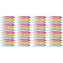 Sleepy Islak Havlu Cep Mendil 720 Yaprak 48 Li Set Rose/garden 48'li Set