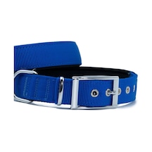 Doggie Elit Dokumadan El Yapımı Köpek Boyun Tasması Mavi 3 x 47 x 55 CM Mavi