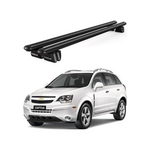 Pençe Chevrolet Captiva Suv 2007-2018 Uyumlu Siyah Ara Atkı Port Bagaj Tavan Barı