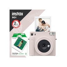 Fujifilm Instax SQ1 Fotoğraf Makinesi + 10'lu Kare Film Beyaz