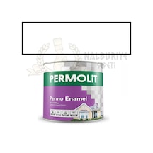 Permolit Enamel Beyaz Sentetik Yağlı Boya 0.250 Lt.