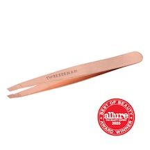 Tweezerman Rose Gold Slant Tweezer Cımbız Altın - Pembe