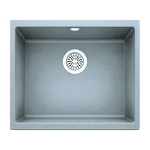 Simpex Tek Göz Tezgah Altı Uyumlu Metalik Gri 50x40cm
