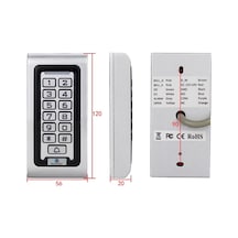 Sarkey Sr-200 Mf-w Metal Kasa, Dış Ortam Ip68 ,stand-alone,şifreli,mifare