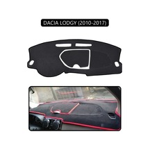 Dacıa Lodgy 2010-2017torpido Koruma Halısı Siyah Kenar