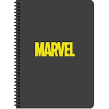 Marvel Seri2 20x28 80 Yp. Kareli Karton Kapak Spiralli Defter