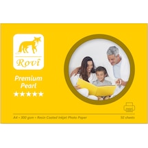 Rovi Premium Inci Fotoğraf Kağıdı 300Gsm 50Yp A4