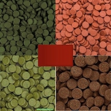 Tropical Tablet Yem Paketi 5 Çeşit Tropical Tablet Yem 500 Adet
