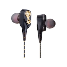 Mufunye Kablolu Kulaklık, Akıllı Gürültü Azaltma, Kablo Uzunluğu 1,2 M 3,5 Mm Konnektör Siyah