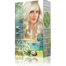 Natural Beauty Amonyaksız Set Saç Boyası 0.1 Platin Sarısı