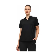 Kinetix Wl 12abela 6fx Siyah Kadın Polo Yaka Kısa Kol T-shirt 000000000102240412