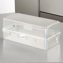 Fastbuy Dream011 Beyaz Ohşeffaf Menteşe Kapaklu, Dış Mekan Su Geçirmez Elektrik Kutusu, Abs Reçine, Dahili Zamanlayıcı, Uzatm