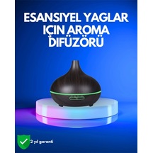 Mey İthalat 550 Ml Kapasiteli Ultrasonik Difüzör Yağsız Nemlendirici Kullanımıyla Uyumlu