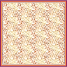 Armine Twill Nostalji Eşarp 23ya8976 09 Turuncu