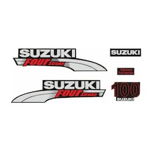 Suzuki 100 Hp 4 Zamanlı Tekne Sticker Etiket Modeli