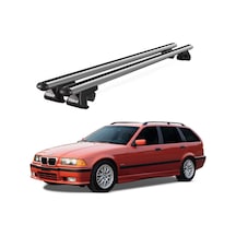 Venüs Bmw 3 Series Touring 1996-1999 Uyumlu Gri Ara Atkı Port Bagaj Tavan Barı