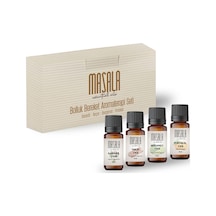 Masala Tarçın Yağı 10 ML + Karanfil Yağı 10 ML + Portakal Yağı 10 ML + Bergamot Yağ 10 ML