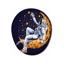 Uzay Astronot Ay Keyif Mouse Pad Mousepad