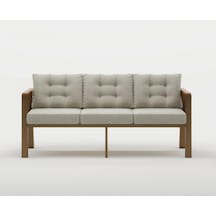 Elmas 3'lü Krem Metal Gövde Balkon-bahçe-kafe,çay Seti,koltuk Takımı,oturma Grubu,ofis Koltuğu Çok Renkli