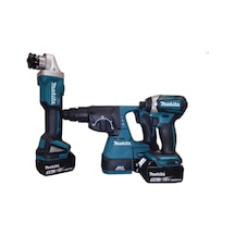 Makita DLX3070TX 18V 5.0 Ah Akülü Set 3'lü