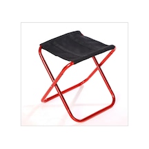 Taşınabilir Katlanır Kamp Sandalyesi Hafif Seyahat Sandalyesi Açık Küçük Mazar L Size Red Kırmızı