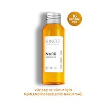 Sinoz No:16 Nemlendirici Besleyici Yenileyici Işıltı Verici Mucizevi Onarıcı Bakım Yağı 100 ML