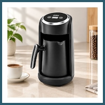 Bezos Elektrikli Türk Kahvesi Makinesi 4 Fincan Gri Ob